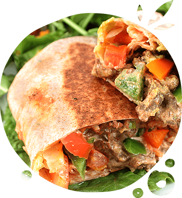 Pork BBQ Burrito